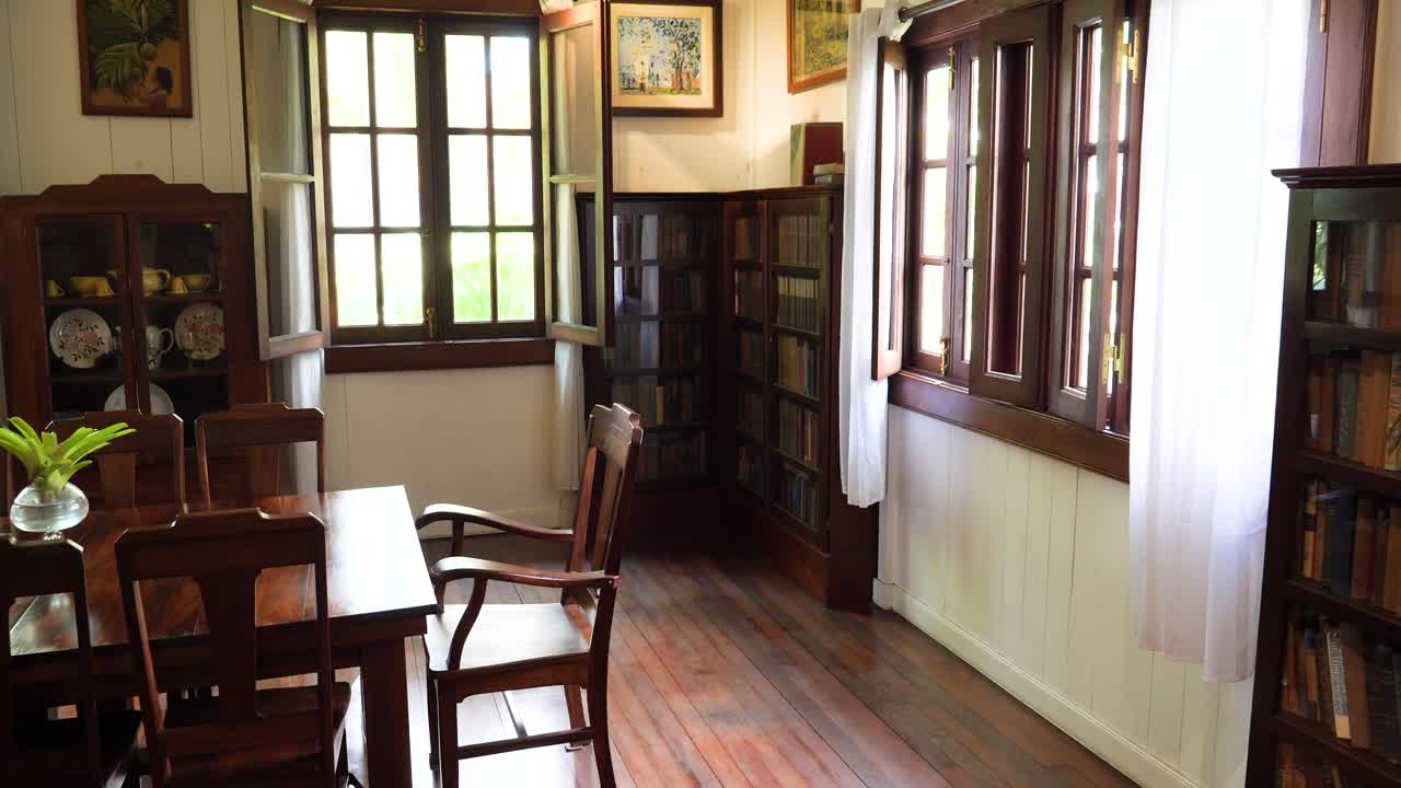 Home of the writer James Norman Hall in Papeete, Tahiti.