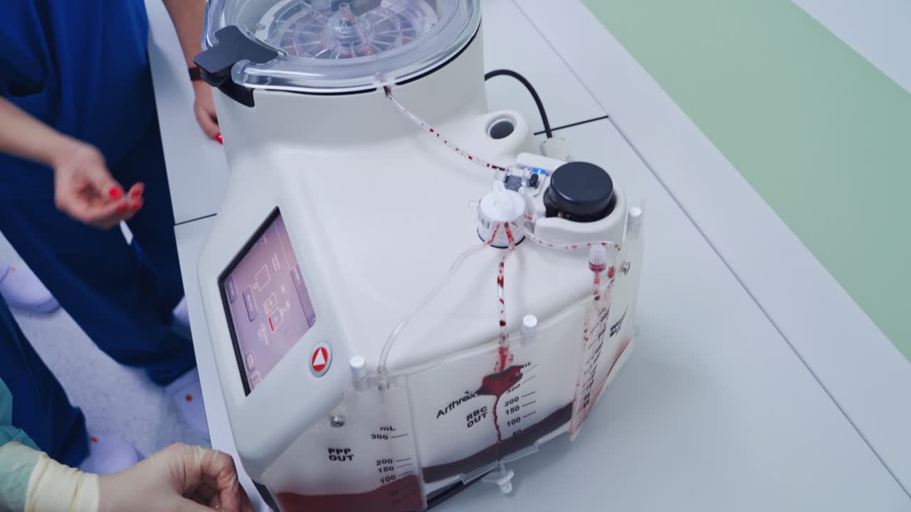 Scientist works in modern biological lab. Cell culture technology in biology and medicine