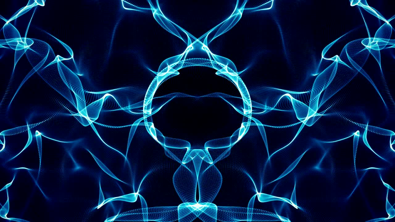 fondo de movimiento abstracto en azul