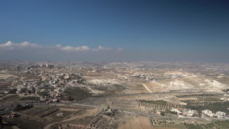 herodium israel view of jerusalem cityscape landscape