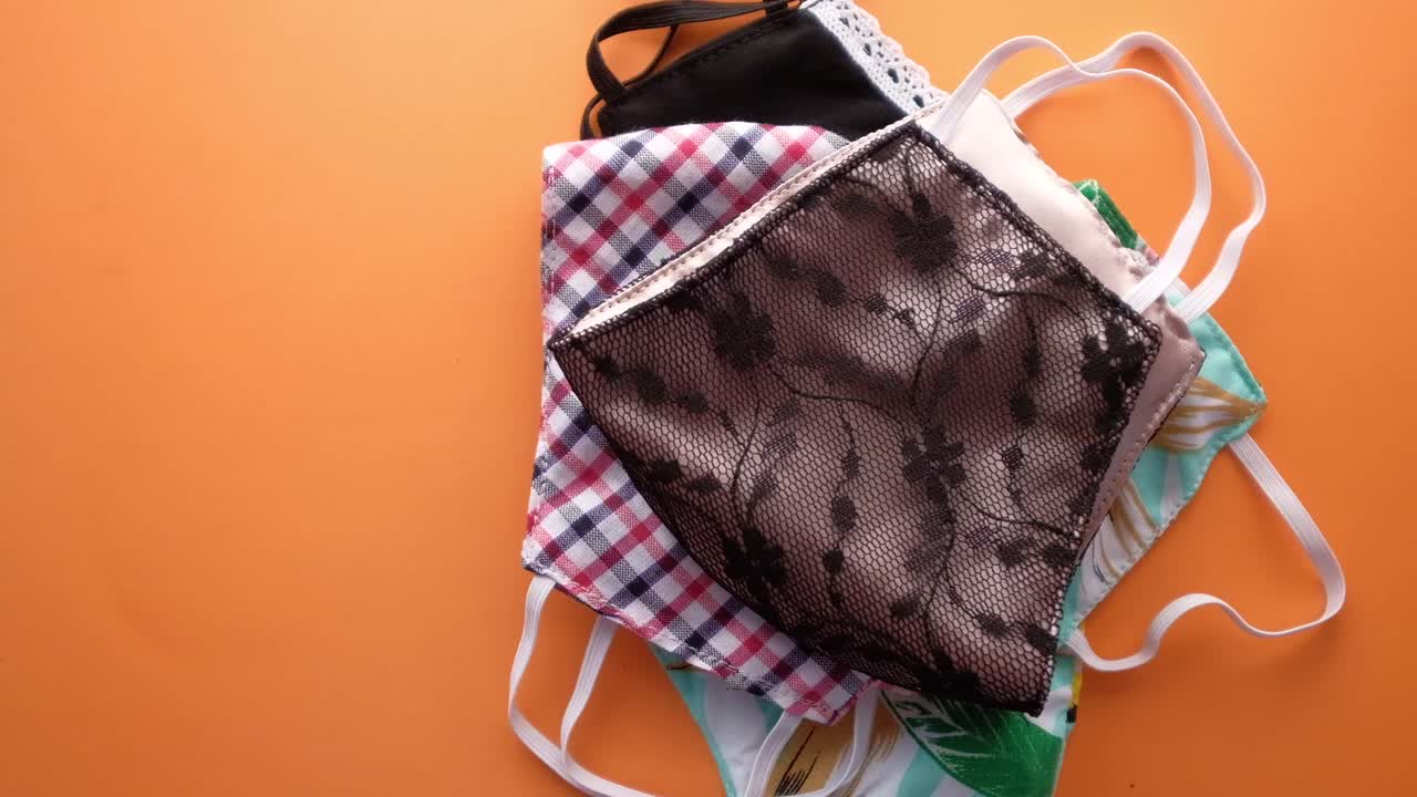 직물 얼굴 마스크의 종류