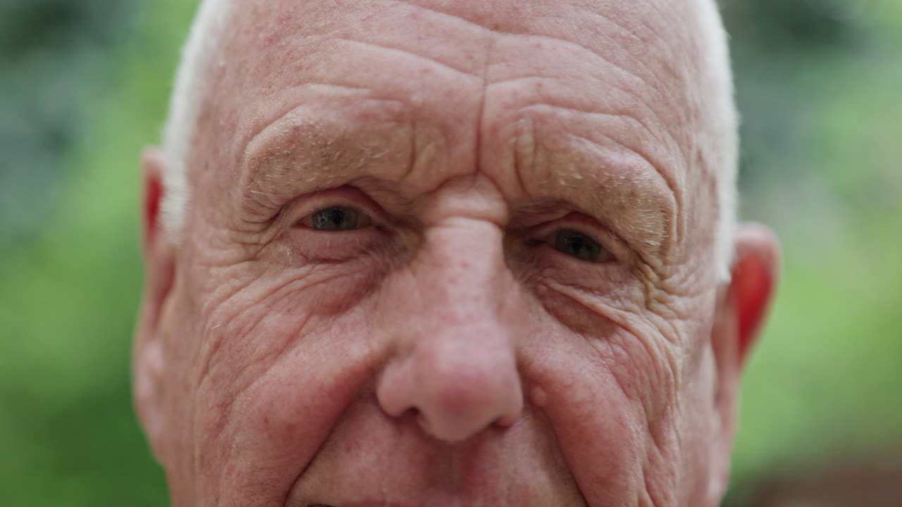 retrato de un hombre mayor