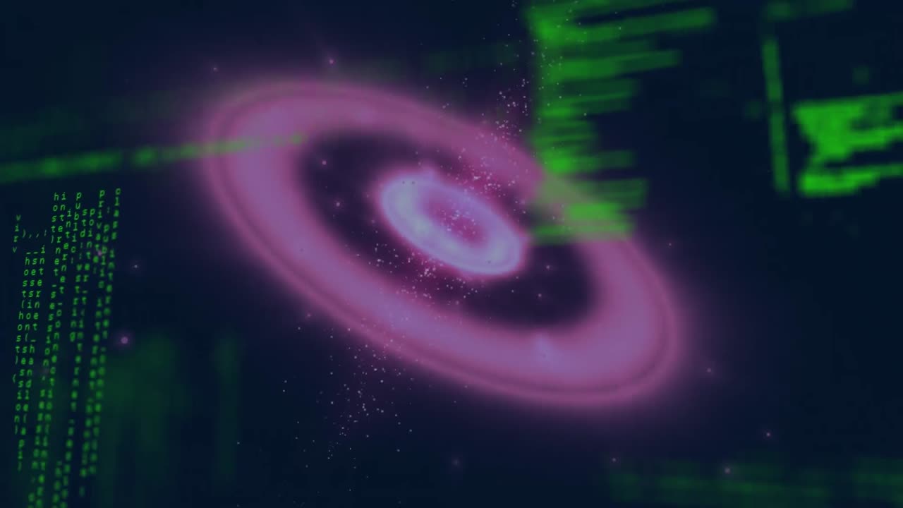 Animation of data processing and scopes scanning