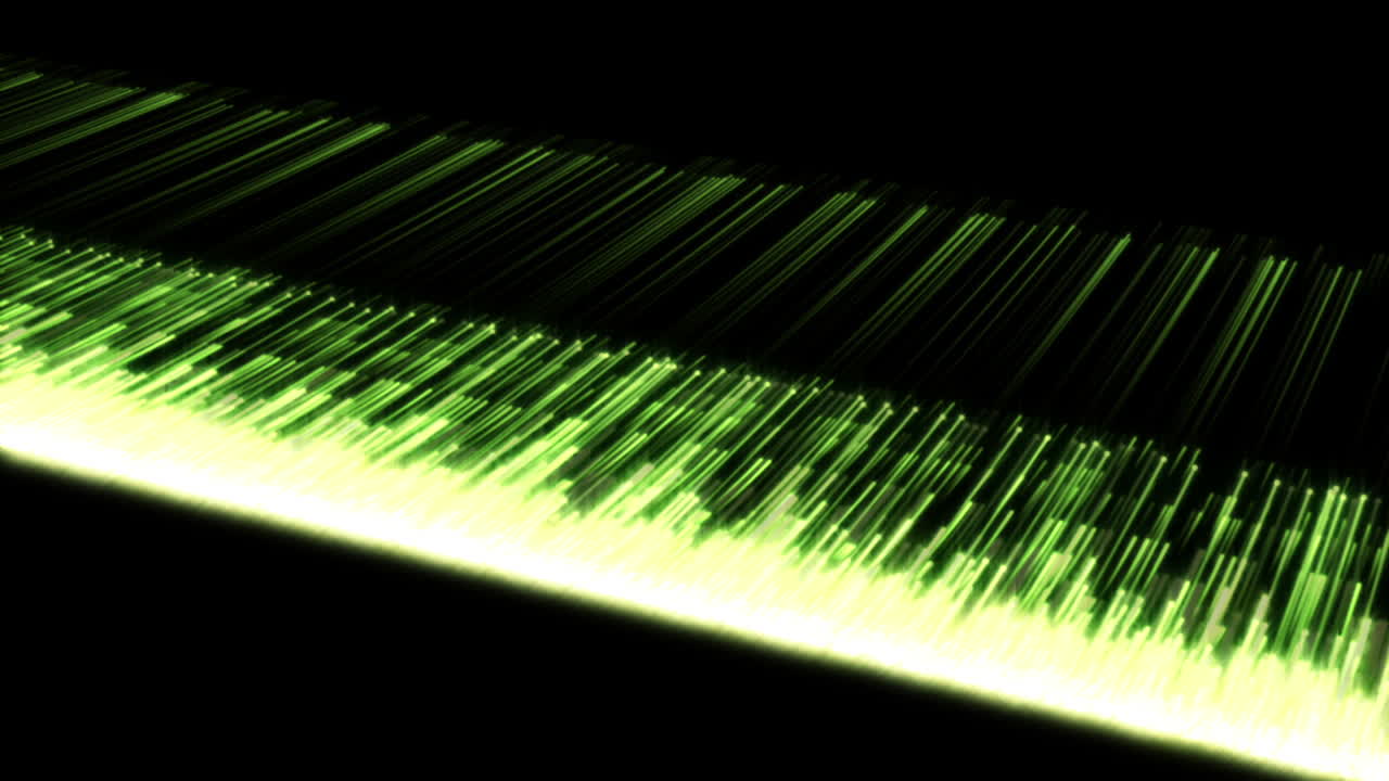 다중 녹색 선의 비디오