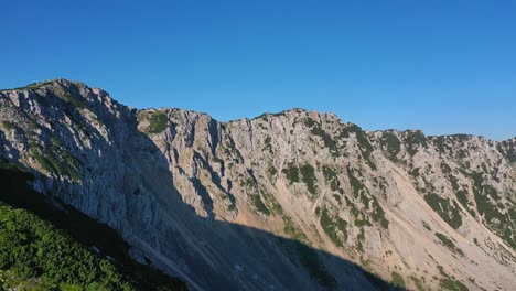 unterort, 오스트리아에서 산 능선의 조감도