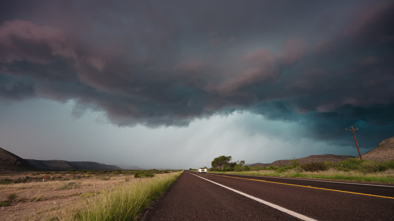 Rapidly Evolving Cumulonimbus Clouds Tower Above Great Plains Farmland