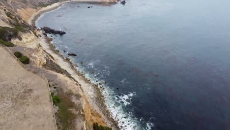 faro de point vicente por drone 4k