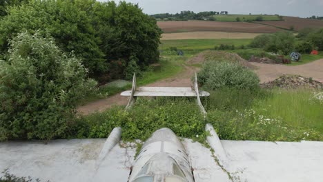 Aerial-shot-of-the-De-Havilland-Vampire-and-F