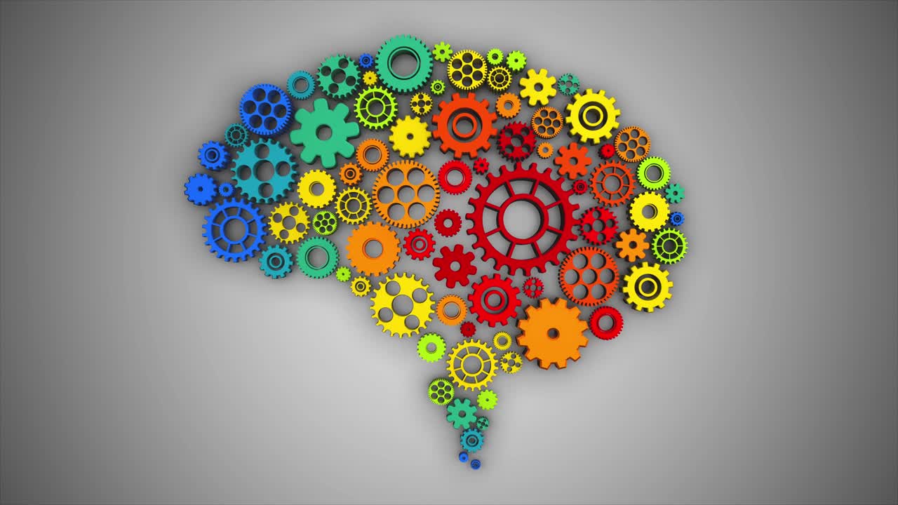 회전하는 뇌 기어- 루프 가능