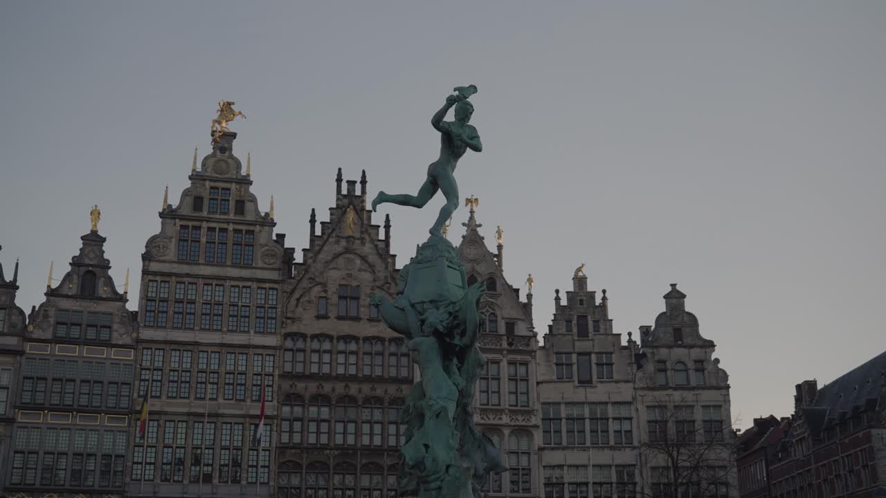Brabo Fountain in Antwerp