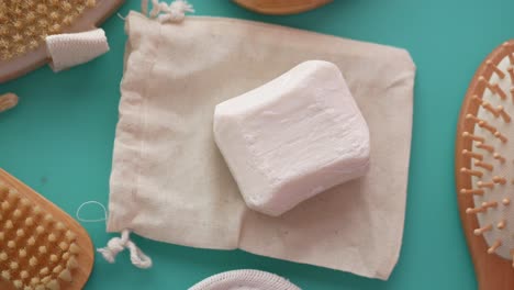 natural soap and other eco-friendly bathroom essentials