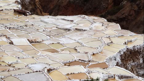 salines of maras, in cusco, peru