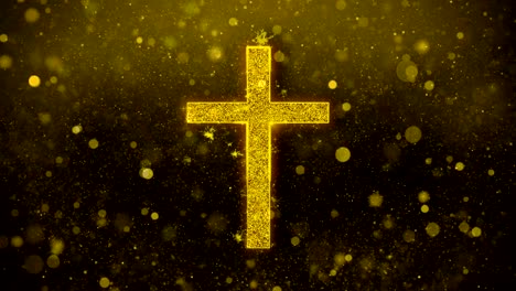 christian cross animation