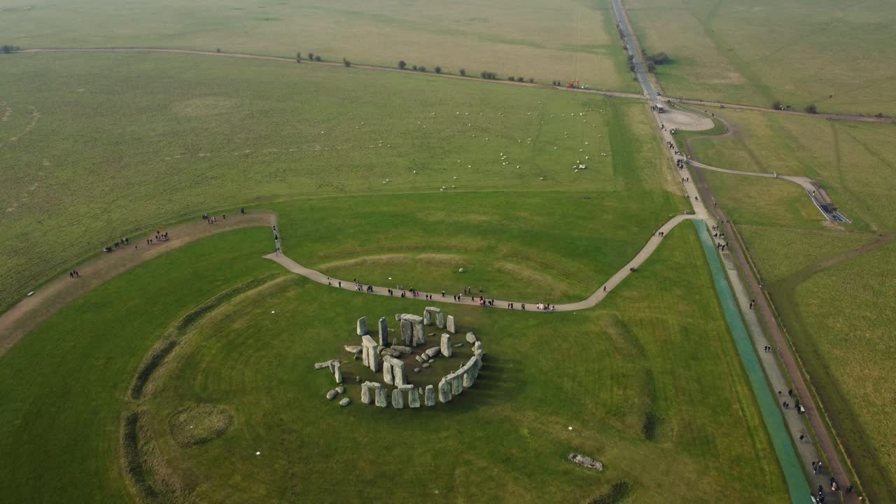 Aerial View of Stonehenge