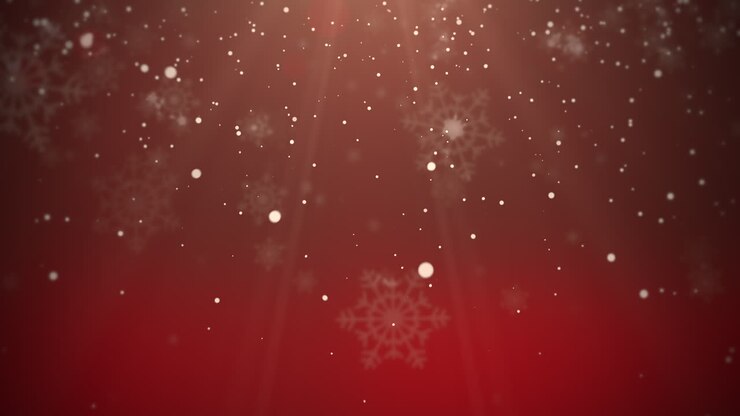 hvid snefnug, der falder. godt nytår og god jul.