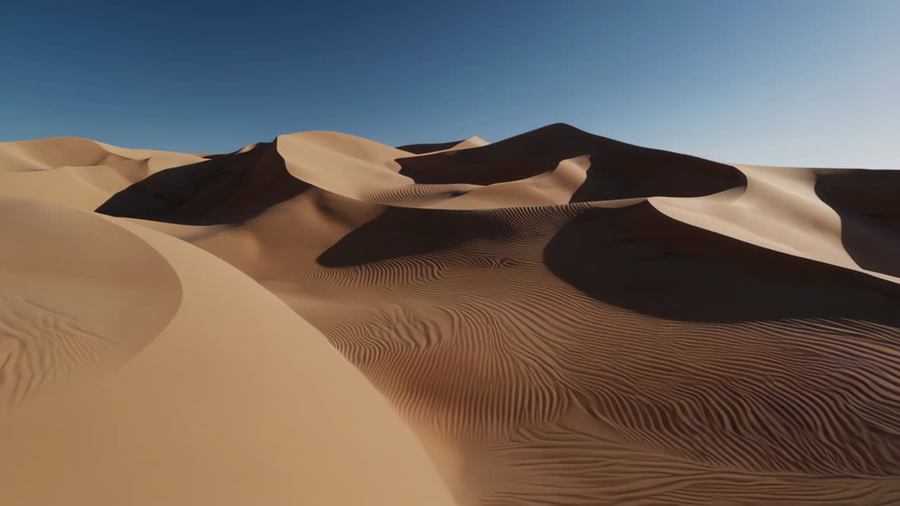 paisaje de dunas de arena del desierto