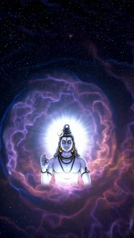 shiva in the cosmic universe