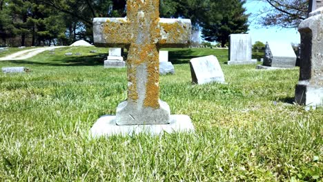 Small-Cross-Tombstone-tilt-up-time-lapse