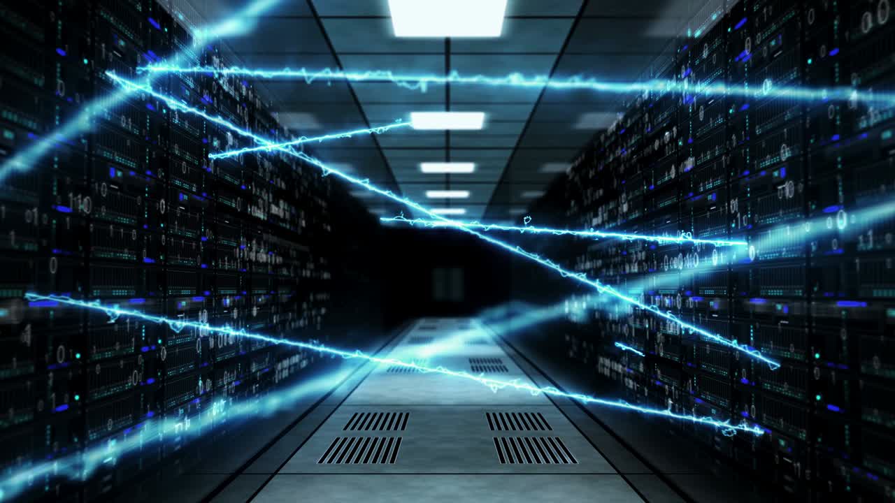 servidor del centro de computación de redes neuronales e inteligencia artificial