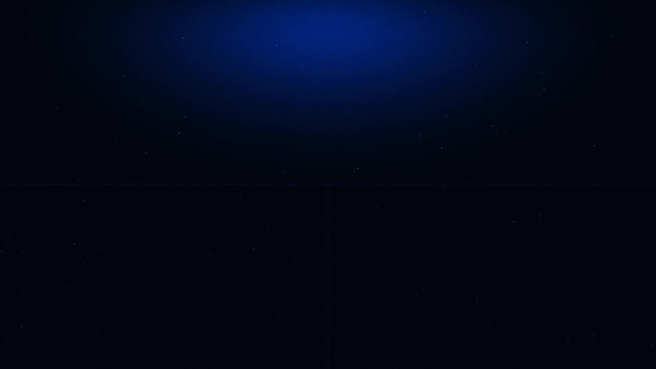 Abstract Dark Blue Background with Subtle Floating Particles