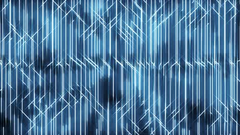 tecnología de flujo de comunicación de datos de línea elemento futurista