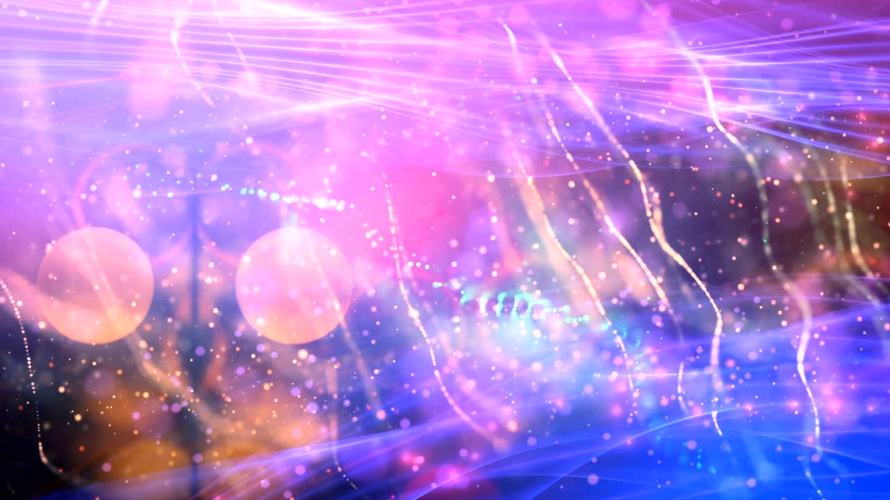 4k 추상 입자 배경 애니메이션