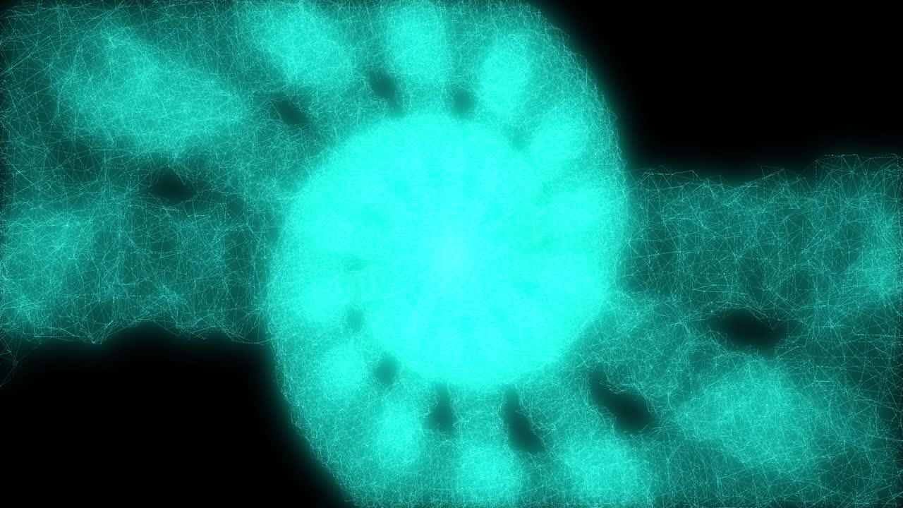 red geométrica abstracta