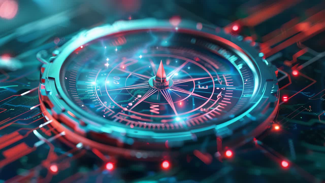 Futuristic Compass