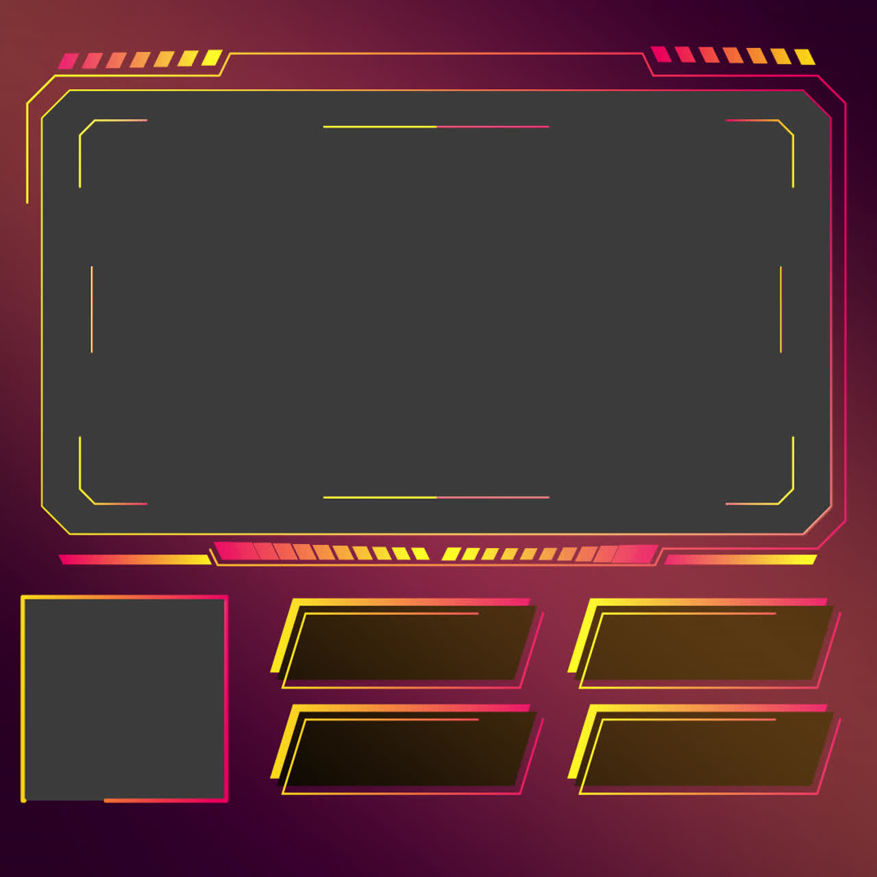 Futuristic UI Design Template