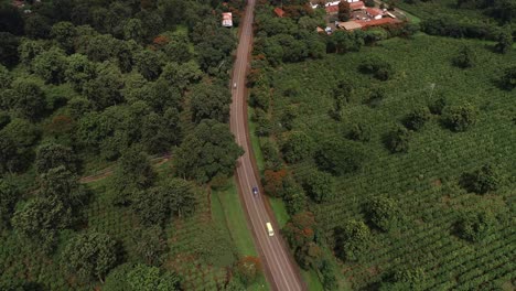 Luftaufnahme-Der-Landwirtschaftlichen-Flächen-In-Arusha