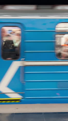 subway train ride
