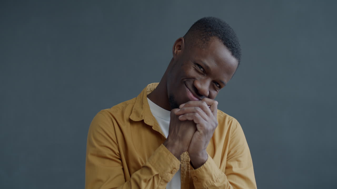 Portrait of a Smiling Man