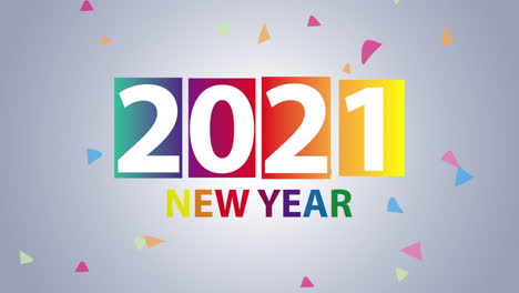 2021 new year greeting card