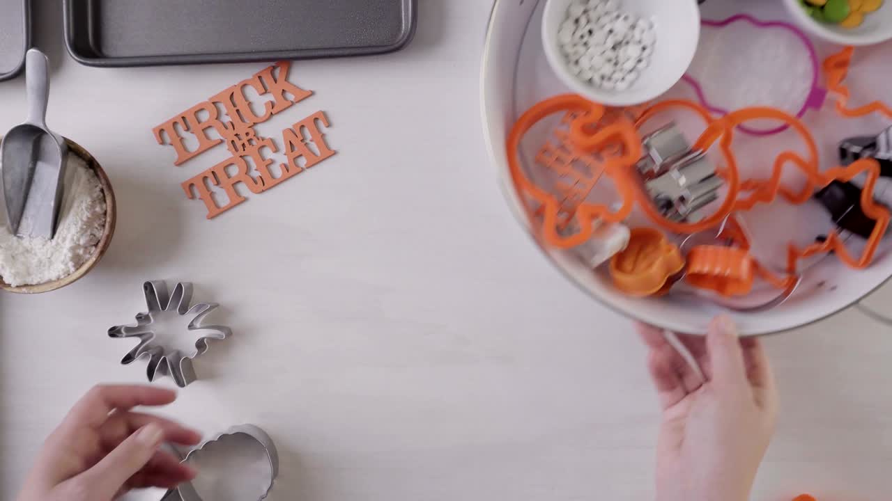 galletas de azúcar de halloween