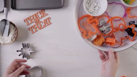 galletas de azúcar de halloween