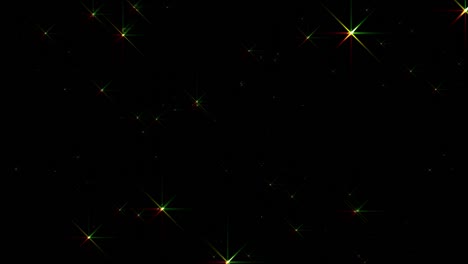 fondo del efecto de brillo de las partículas de polvo