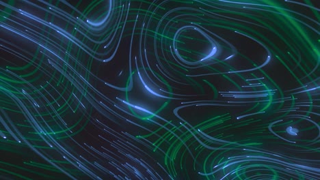 fondo de líneas de neón abstractas