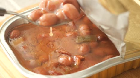 canned beans