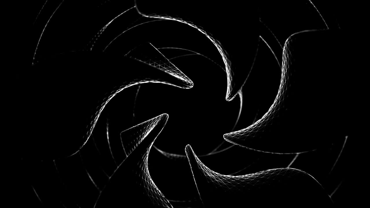 Sfondo di Oggetto 3D in Movimento - Video Stock Ripetibile