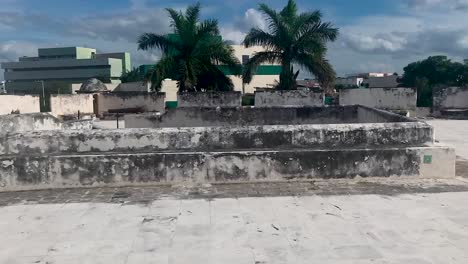 Timelapse-of-a-walk-through-the-wall-of-Campeche