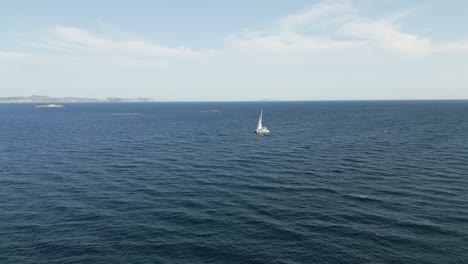 sailing boat in athens riviera