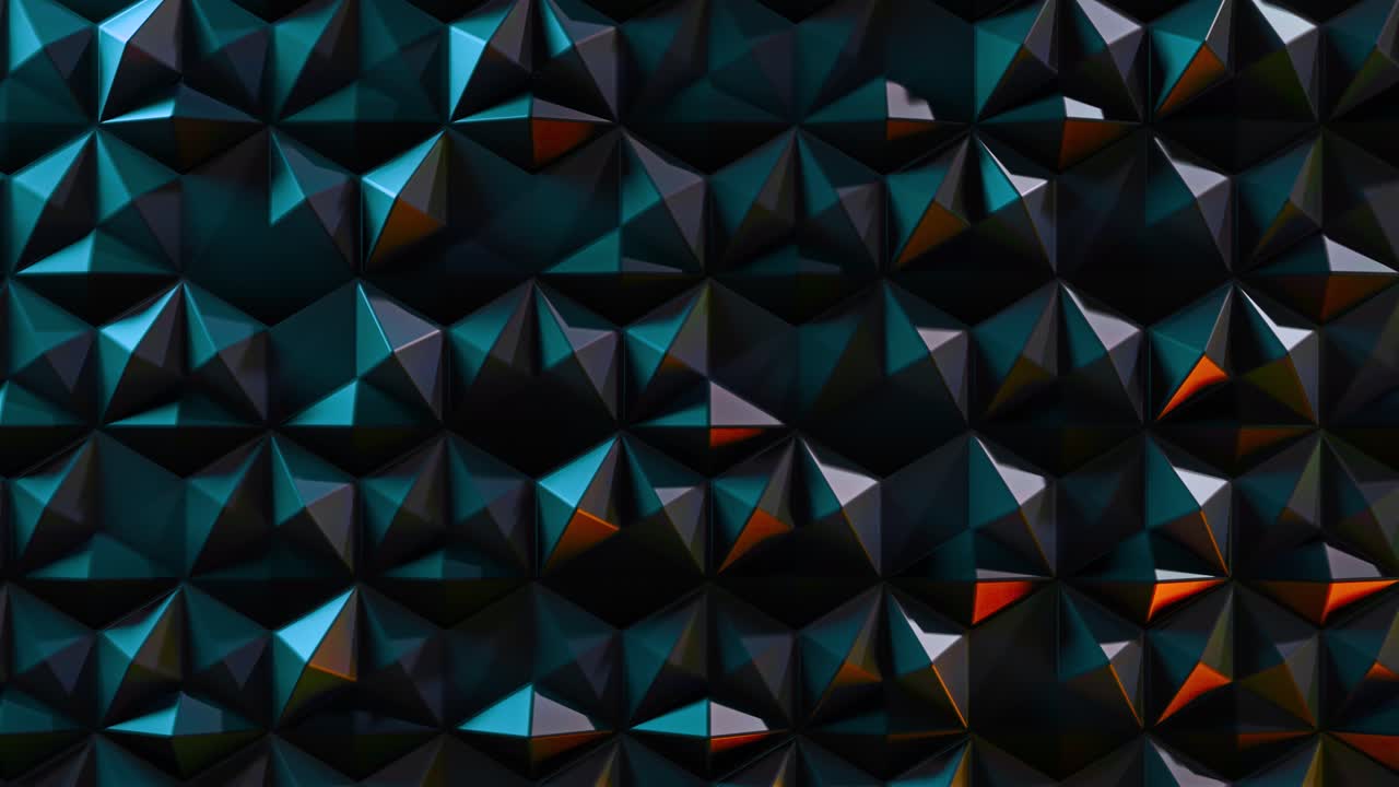 patrón geométrico abstracto de polígonos de color azul oscuro