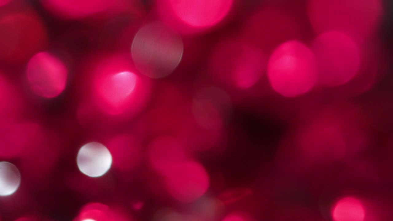 la rotación de los círculos bokeh en el sentido de las agujas del reloj