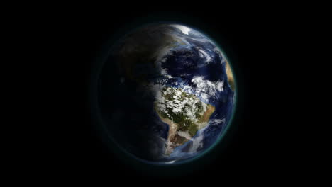 shaded and cloudy earth in movement with earth image courtesy of nasa.org