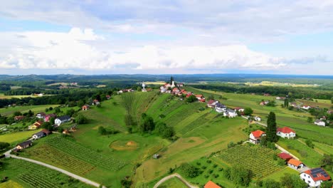 Stunning-aerial-4K-drone-footage-of-the-charming-village-of-Hum-pri-Ormo?