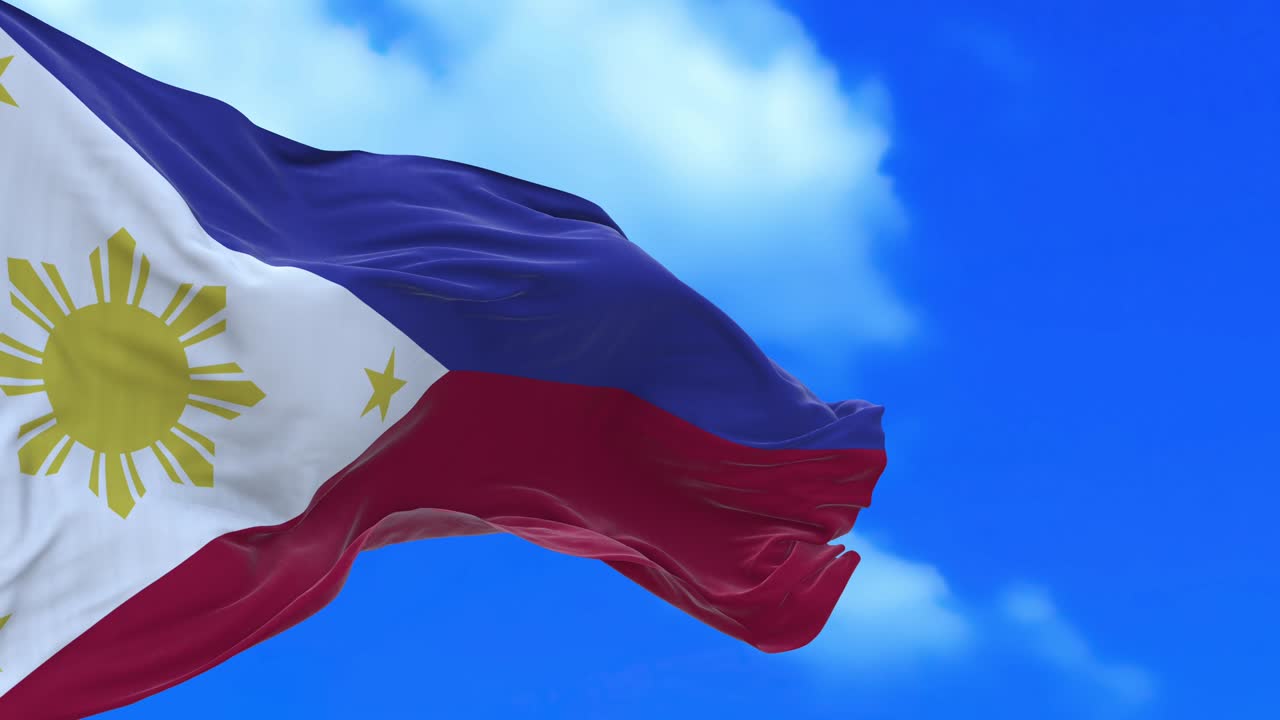 필리핀 발의 끊임없는 루프.