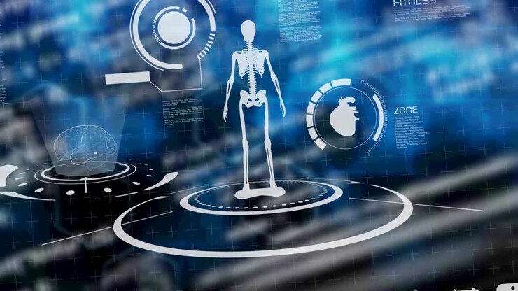 Animation of digital interface and science data processing