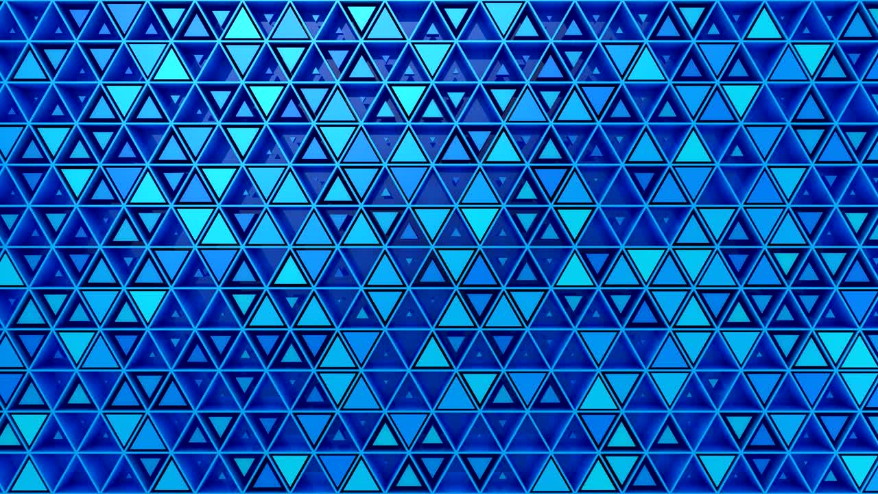 el fondo de los triángulos