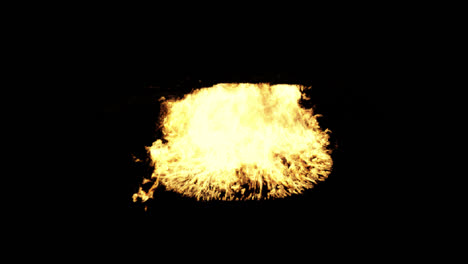 Explosión de fuego