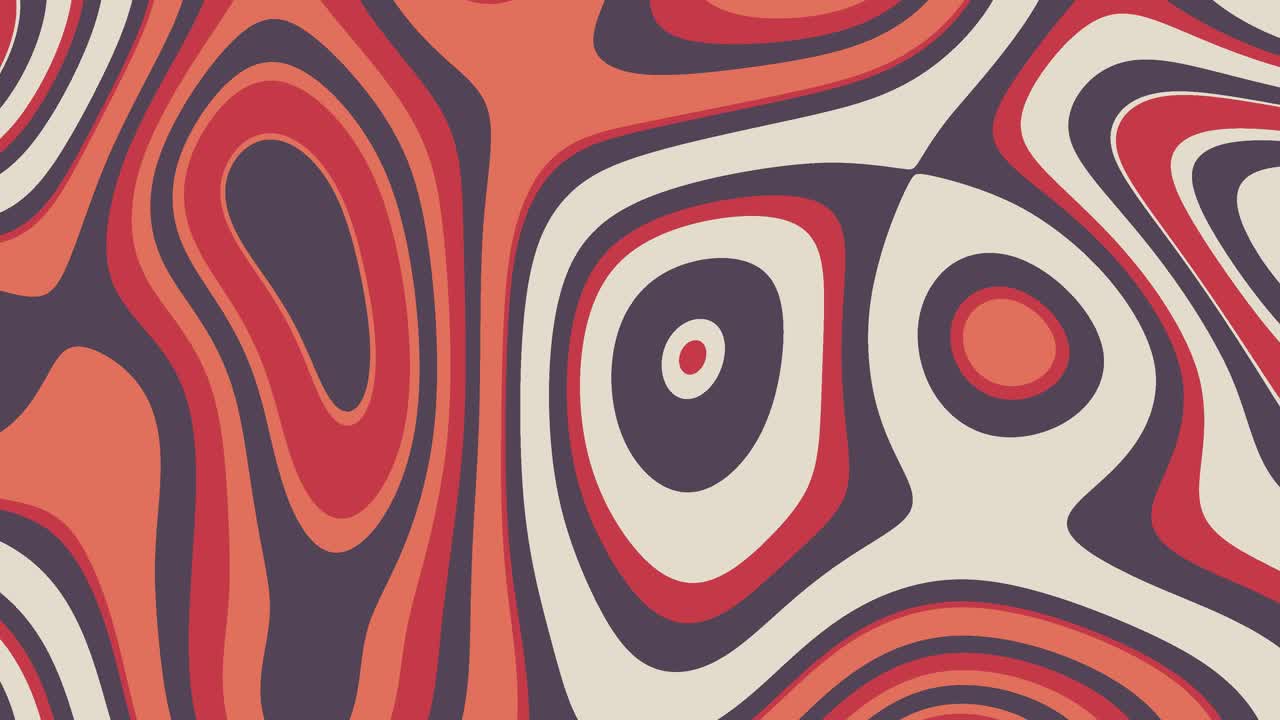 파워 웨이브 애니메이션 배경